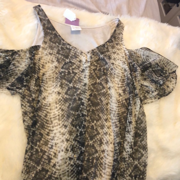 Snake skin print dress - Picture 6 of 6